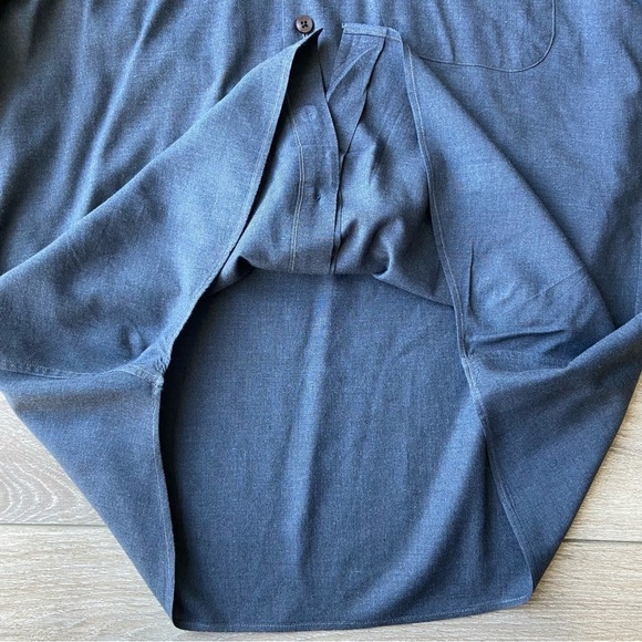 Thomas Jeffrey  Spain Made Fabric Button Down Shirt - Picture 10 of 13